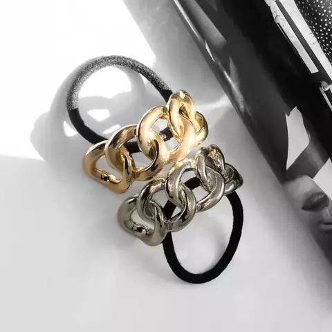 Maxi Elástico Corrente Dourado - comprar online