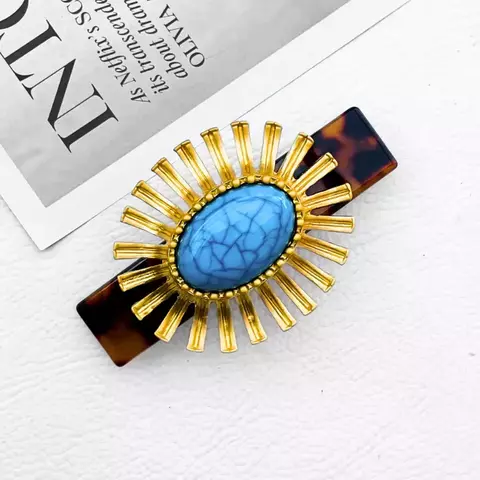 Presilha Turquesa Gold - comprar online