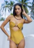 Maiô Valentina Dourado Shine