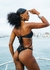 Bottom (Calcinha) Concha Preto Mic - comprar online