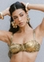Top (Sutiã) Nina Frufru Gold - comprar online