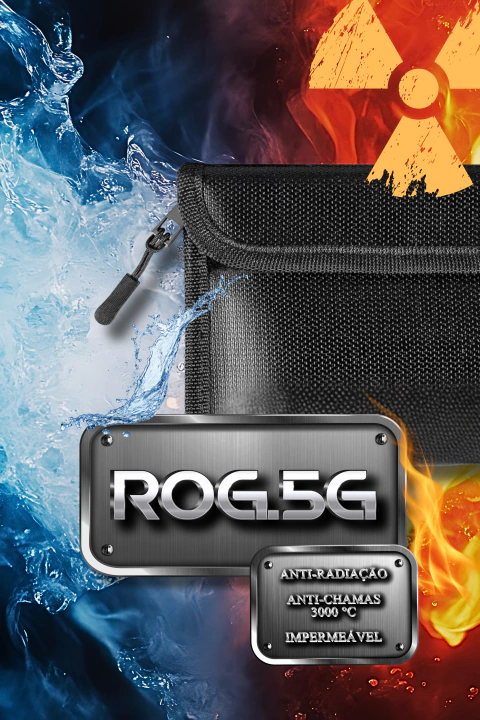 NOVA ROG.5G - CARTEIRA ANTI-RADIAÇÃO (ÍTEM EM ESTOQUE) - comprar online