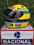 Imagen de Casco F1 Ayrton Senna McLaren 1988 Escala: 1:1
