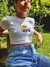 Crop Top Senninha Ayrton Senna "acelera comigo!" en internet