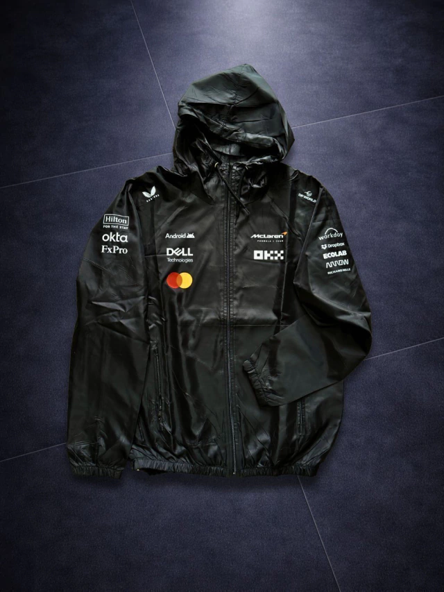 Campera Rompeviento McLaren F1 2025 TEAM Norris Piastri