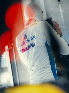 Imagen de Racing Jacket Williams F1 2025 TEAM Albon Sainz Antiflama
