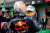 Imagen de Campera Friza Invisible Red Bull F1 2022 TEAM Verstappen Pérez Buzo Antiflama