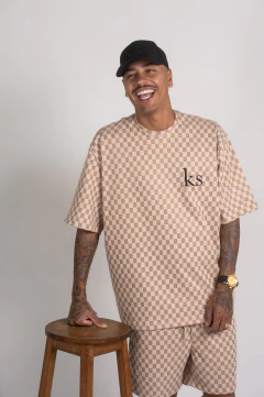 Imagem do CONJUNTO OVER DAMA BEGE