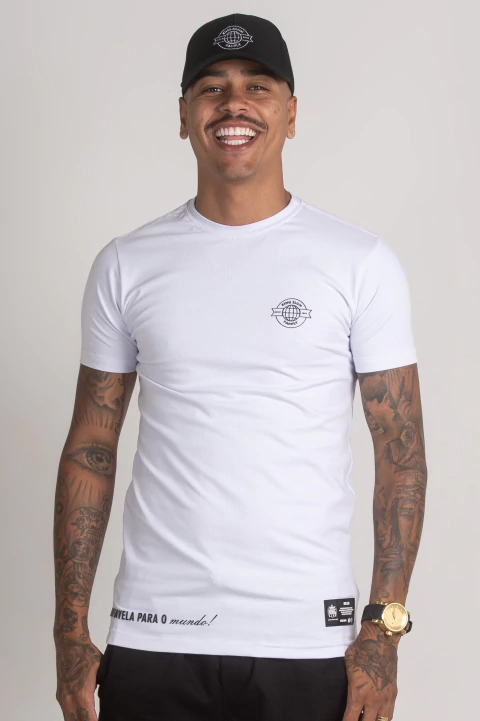 BLUSA SLIM FAMILY BRANCA - comprar online