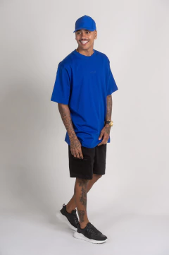 Blusa Oversized BASICA AZUL MARINHO