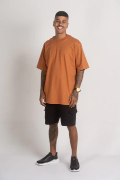 Blusa Oversized BASICA CARAMELO - loja online