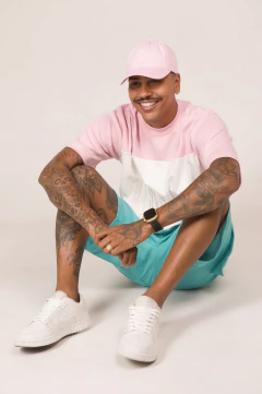 CONJUNTO OVER RECORTE ROSA - king slum