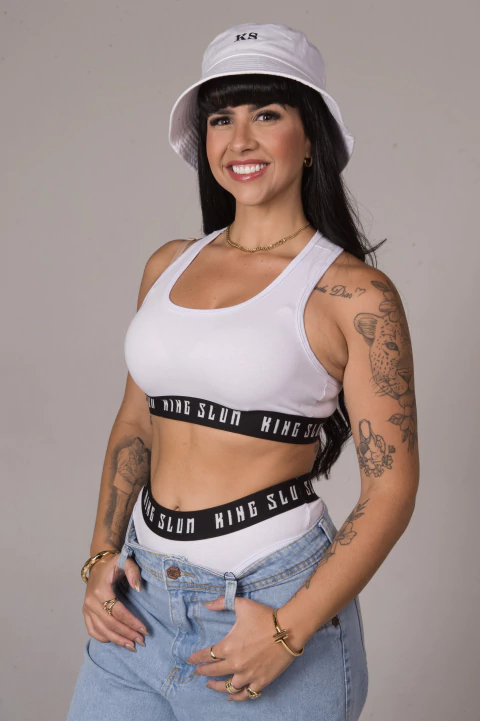CONJUNTO TOP E CALCINHA BRANCO - comprar online