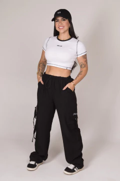 CROPPED OVERLOCK BRANCO na internet