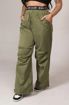CALÇA ELÁSTICO VERDE - comprar online