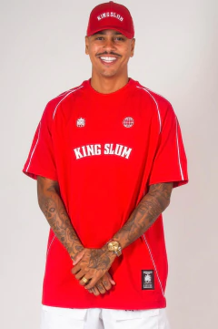 OVERSIZED RECORTE 2014 VERMELHA COM BRANCO - comprar online