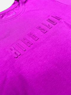 BLUSA SLIM Glichê ROSA PINK - loja online