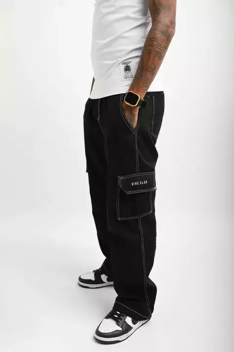 CALÇA CARGO PRETA - comprar online