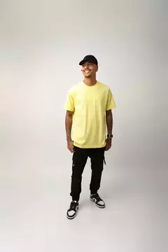 Imagem do Blusa Oversized BORDADA amarela