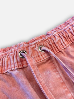 BERMUDA SARJA ROSA ESTONADO - loja online