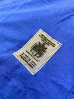 Imagem do BLUSA OVERSIZED BORDADA AZUL CANETA