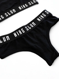 CONJUNTO TOP E CALCINHA PRETO