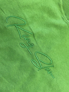 Blusa Oversized BORDADA verde na internet