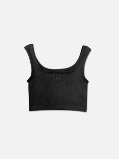 TOP CANELADO PREMIUM PRETA - loja online