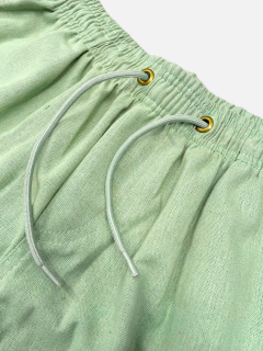 SHORT DE LINHO VERDE - king slum