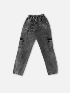 CALÇA CARGO ESTONADA