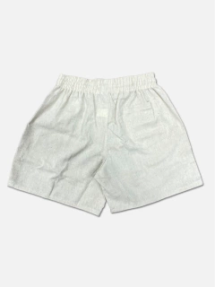 SHORT DE LINHO AREIA
