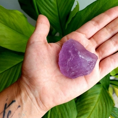 Ametista Bruta Natural M - Espiritualidade, Transmutação e Proteção