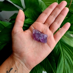Ametista Bruta Natural P - Espiritualidade, Transmutação e Proteção