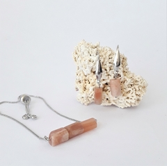Conjunto Pulseira e Brinco - Pedra-do-Sol - comprar online