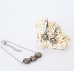 Conjunto Pulseira e Brinco - Pirita - comprar online