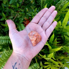 Calcita Laranja Bruta (Orquídea) - Alegria, Energização e Destemor