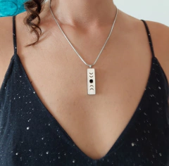 Colar Difusor Pessoal Inox Lua - comprar online