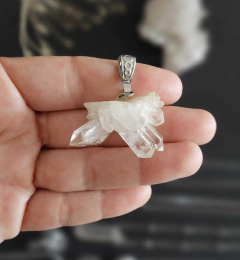 Colar Snake Drusa de Cristal - comprar online