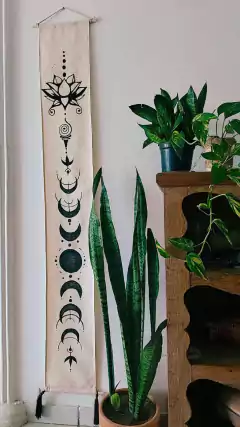 Panô Flâmula Fases da Lua - Grande - DEFEITO - comprar online