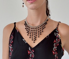 Colar Gipsy Proteção - Ágata Preta - comprar online
