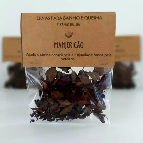 Manjericão - Ervas para Banho e Queima