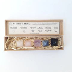 Kit Pirâmides de Cristal - comprar online