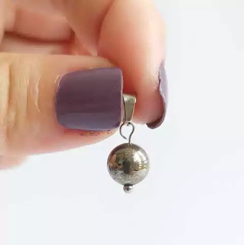 Pingente Pirita Esfera