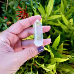 Ponta Quartzo Cristal Bruto- Cura, Potencialização e Purificação
