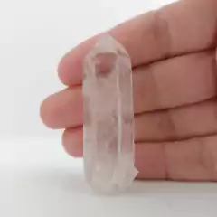 Ponta Quartzo Cristal Bruto- Cura, Potencialização e Purificação - comprar online