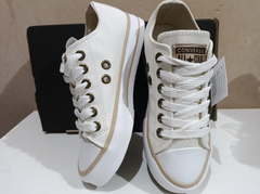 Bajas Cuero ecologico Blanco - comprar online