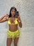 SAIA CURTA AMARELO NEON