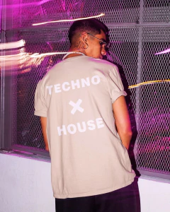 T-shirt TECHNO x HOUSE