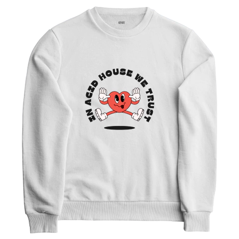 Moletom Gola Careca - In Acid House We Trust