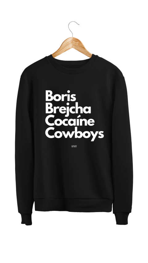 Moletom gola careca Boris Brejcha Cowboys - comprar online